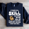 It Takes Real Skill To Choke On Air Sweatshirt 4