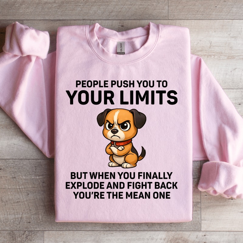 People Push Your Limits Sweatshirt 2