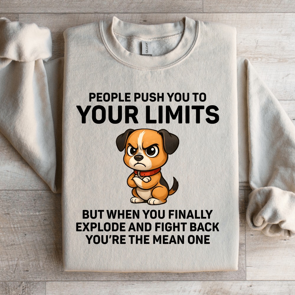 People Push Your Limits Sweatshirt 3
