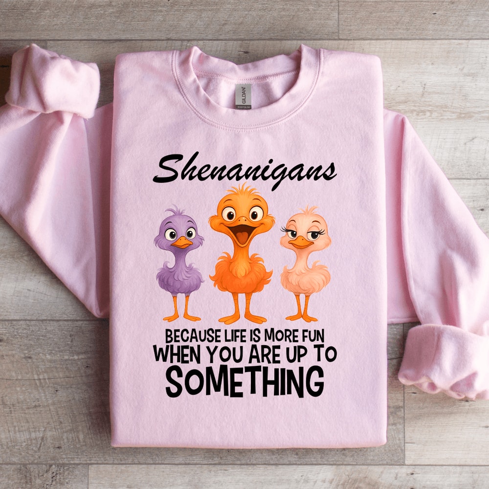 Shenanigans Because Life Is More Fun Sweatshirt 2