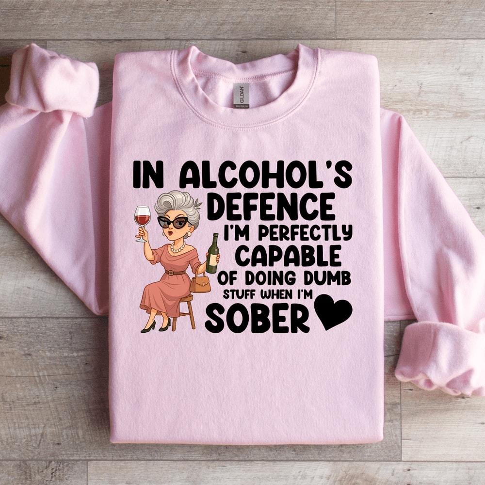In Alcohols Defence Sweatshirt 0