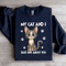 My Cat And I Talk Sit About You Sweatshirt 3