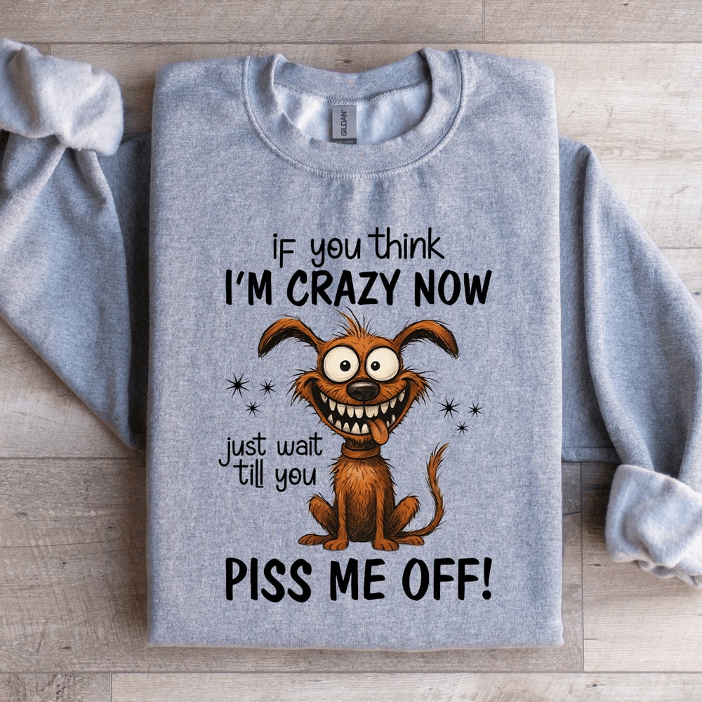 If You Think Im Crazy Now Sweatshirt 2