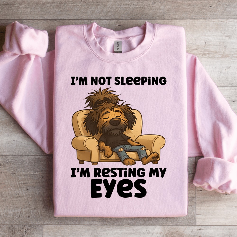 Im Not Sleeping Sweatshirt 1