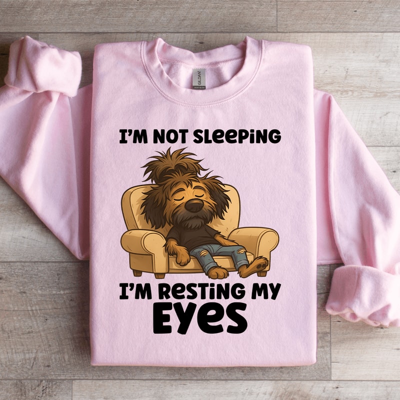 Im Not Sleeping Sweatshirt 1
