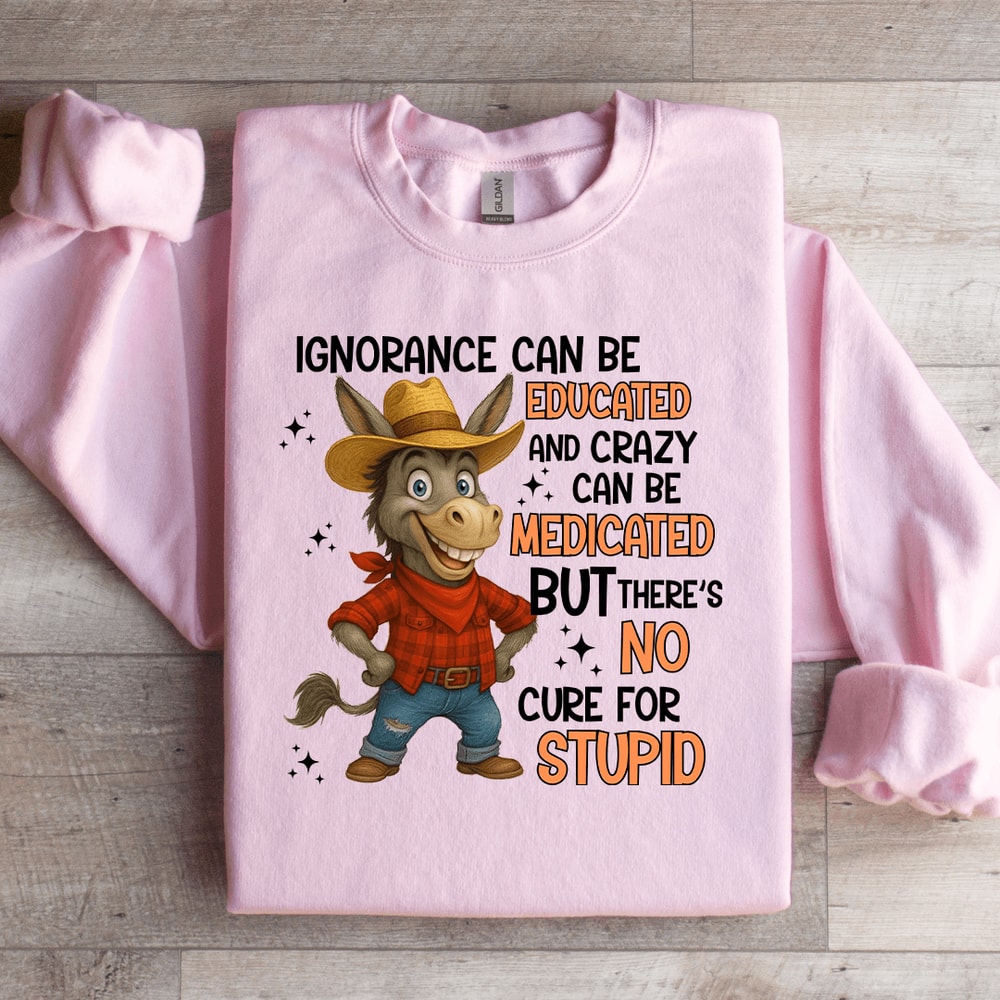 Ignorance Can Be Educated Sweatshirt 2