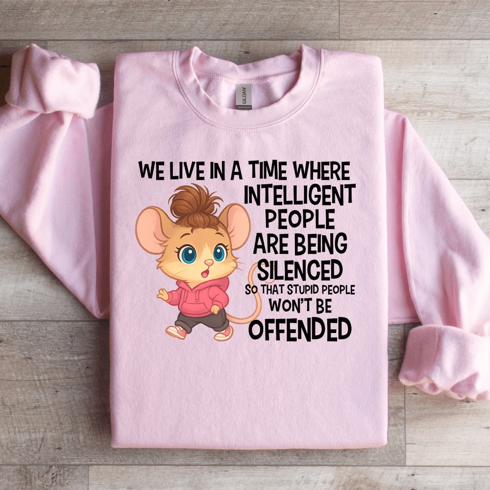 We Live In A Time Where Sweatshirt 4