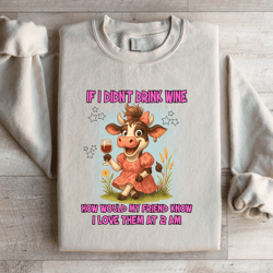 if i didn't drink wine how would sweatshirt