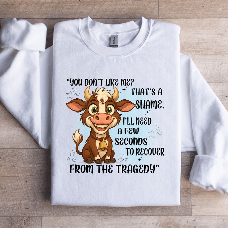 You Dont Like Me Thats A Shame Sweatshirt 1