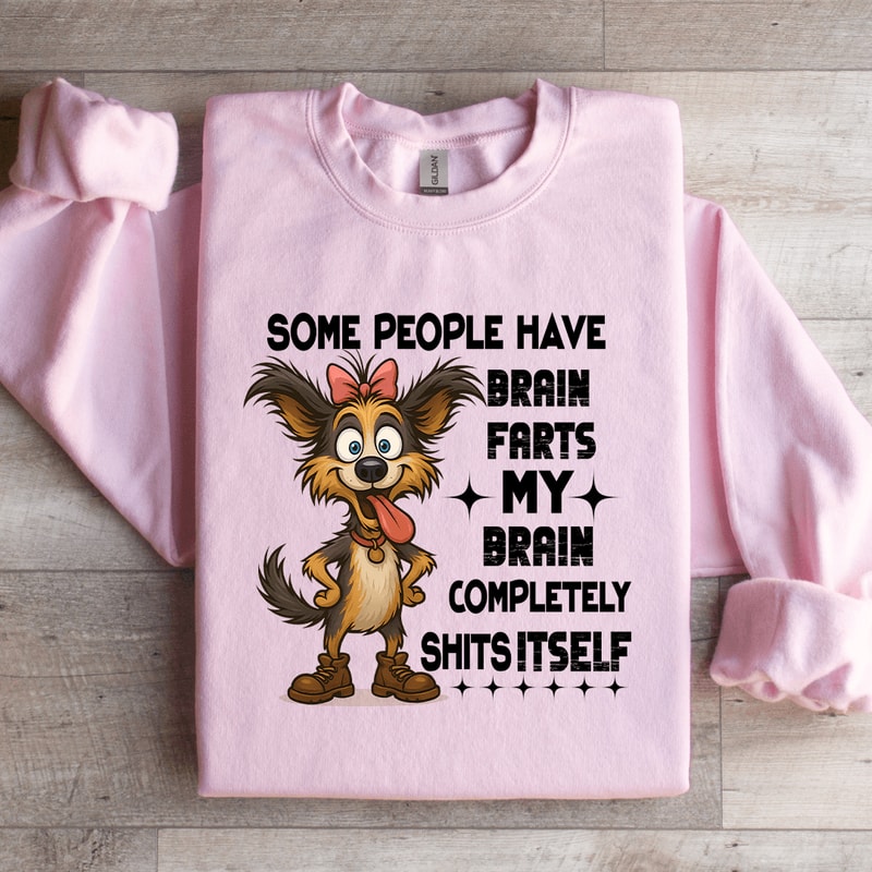 Some People Have Brain Farts Sweatshirt 0