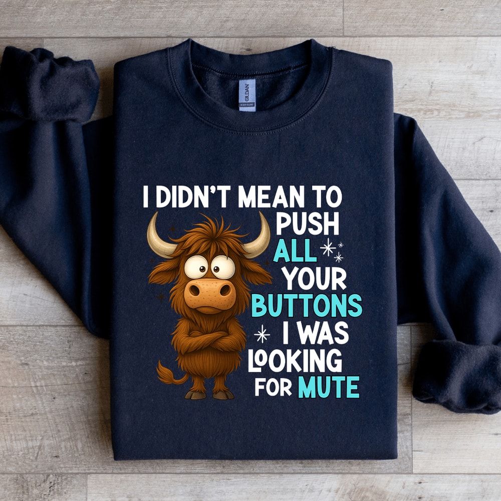 I Didnt Mean To Push Sweatshirt 3