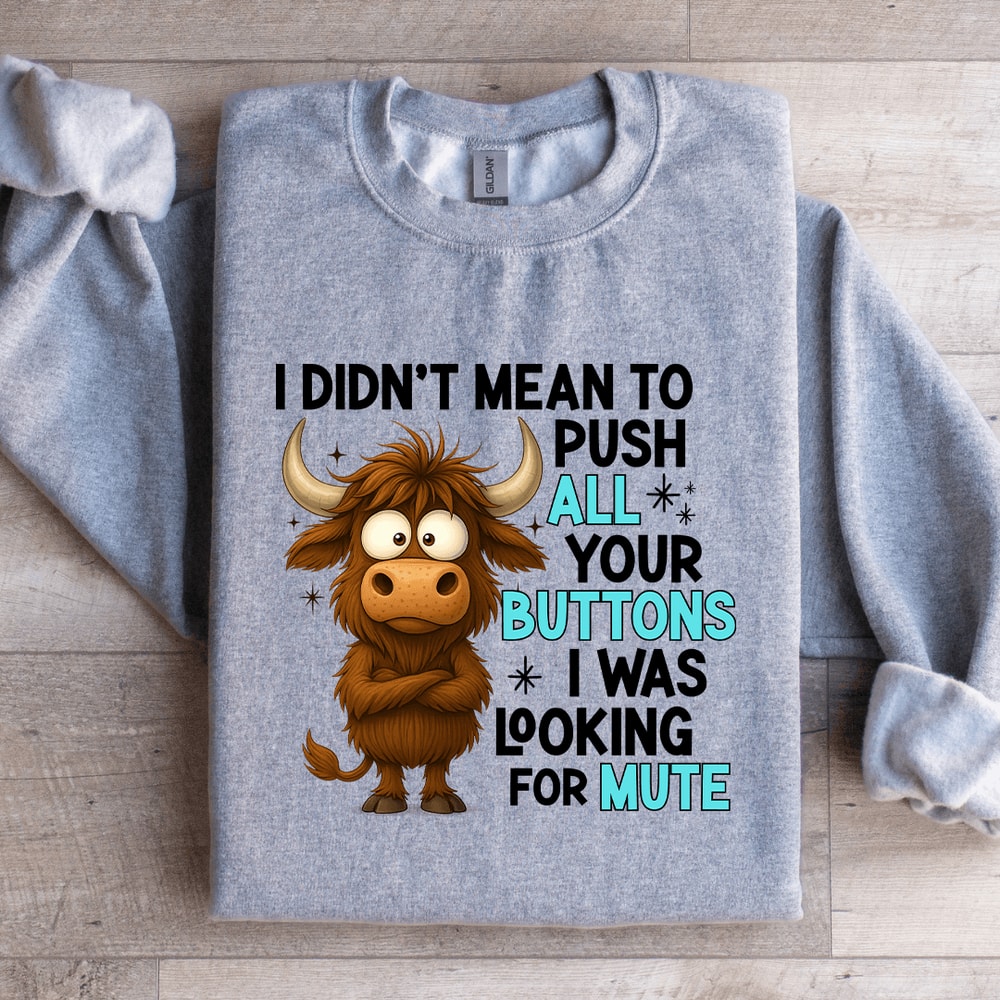 I Didnt Mean To Push Sweatshirt 4