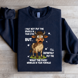 i may not put the sparkle in your eyes sweatshirt