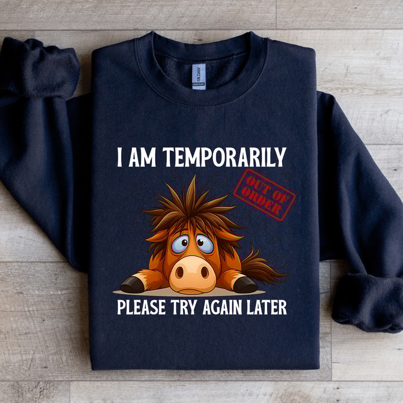 Im Temporarily Out Of Order Sweatshirt 2