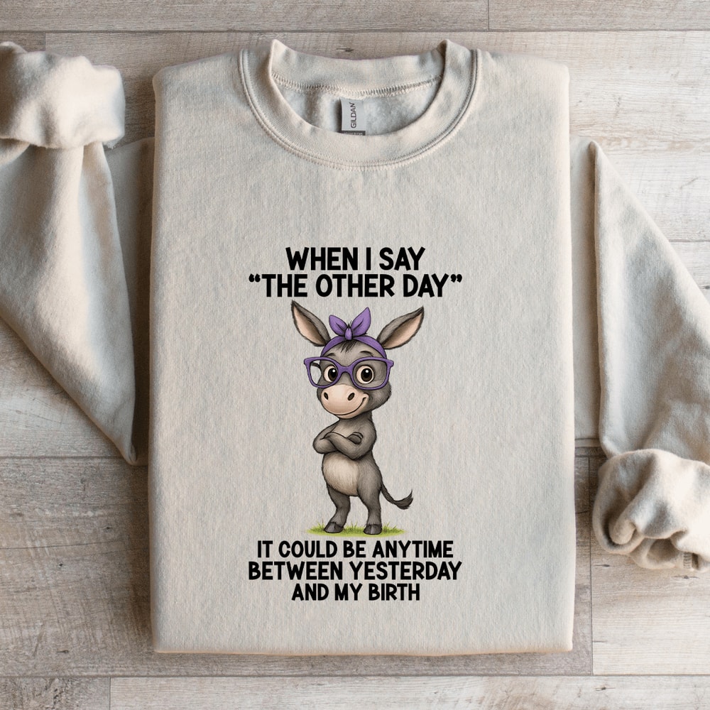When I Say The Other Day Sweatshirt 4