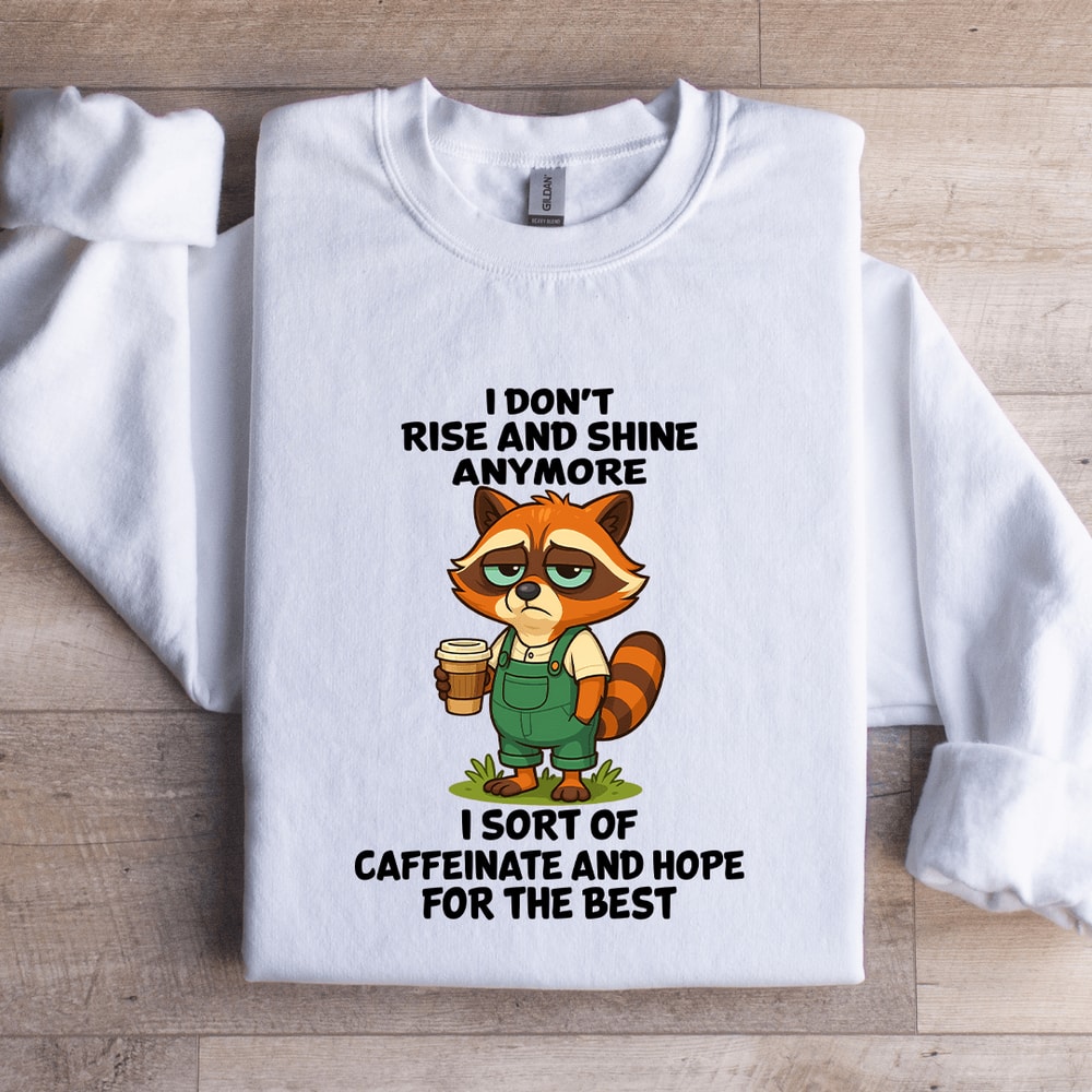 I Dont Rise And Shine Anymore Sweatshirt 2