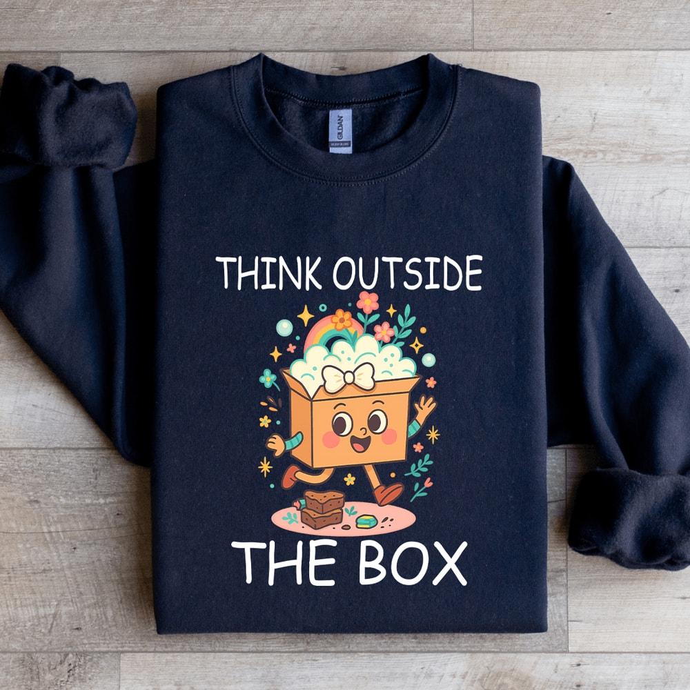 Think Outside The Box Sweatshirt 3