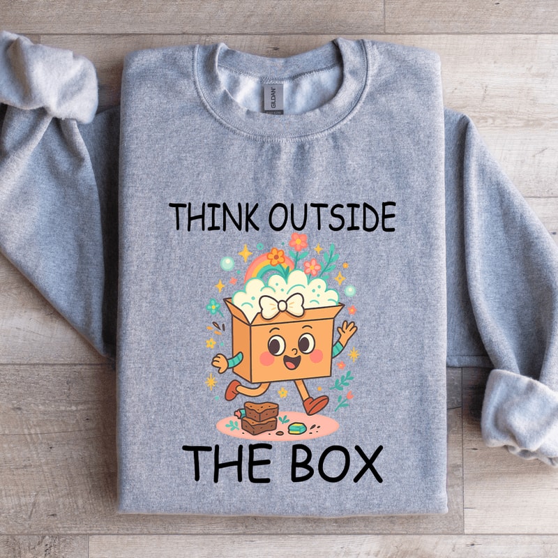 Think Outside The Box Sweatshirt 4