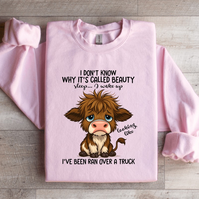 I Dont Know Why Its Called Beauty Sleep Sweatshirt 4