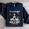 Im Awake But My Give A Sit Is Still Asleep Sweatshirt 0