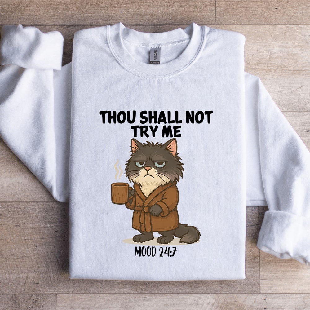 Thou Shall Not Try Me Mood 247 Part Sweatshirt 3
