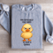 Im Officially Too Tired To Give A Quack Sweatshirt 2
