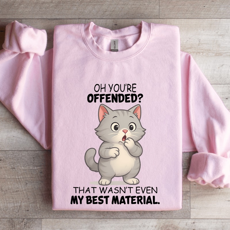 Oh Youre Offended That Wasnt Even Sweatshirt 3