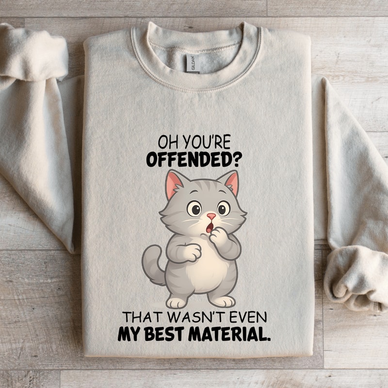 Oh Youre Offended That Wasnt Even Sweatshirt 4