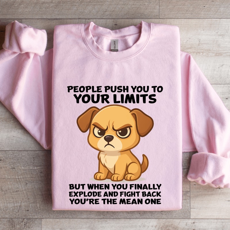People Push You To Your Limits Sweatshirt 3