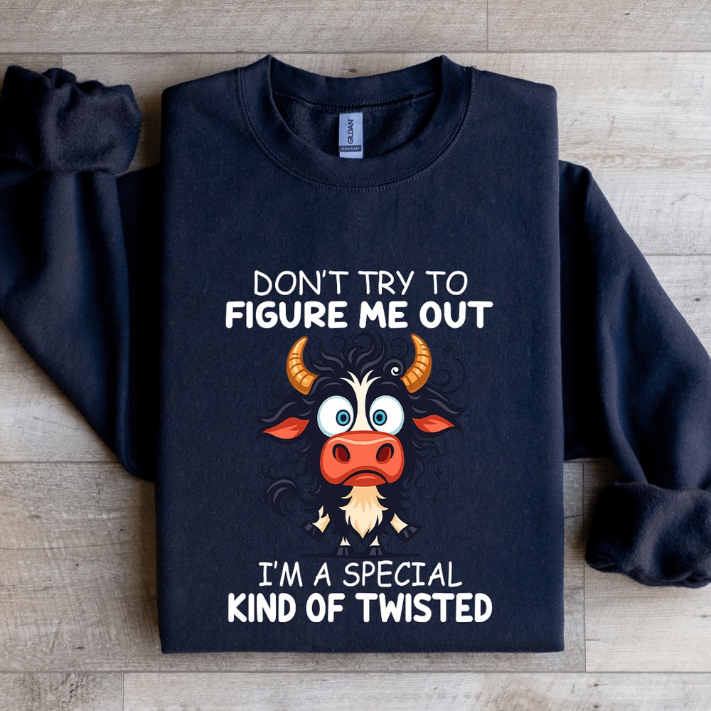 Dont Try To Figure Me Out Sweatshirt 2