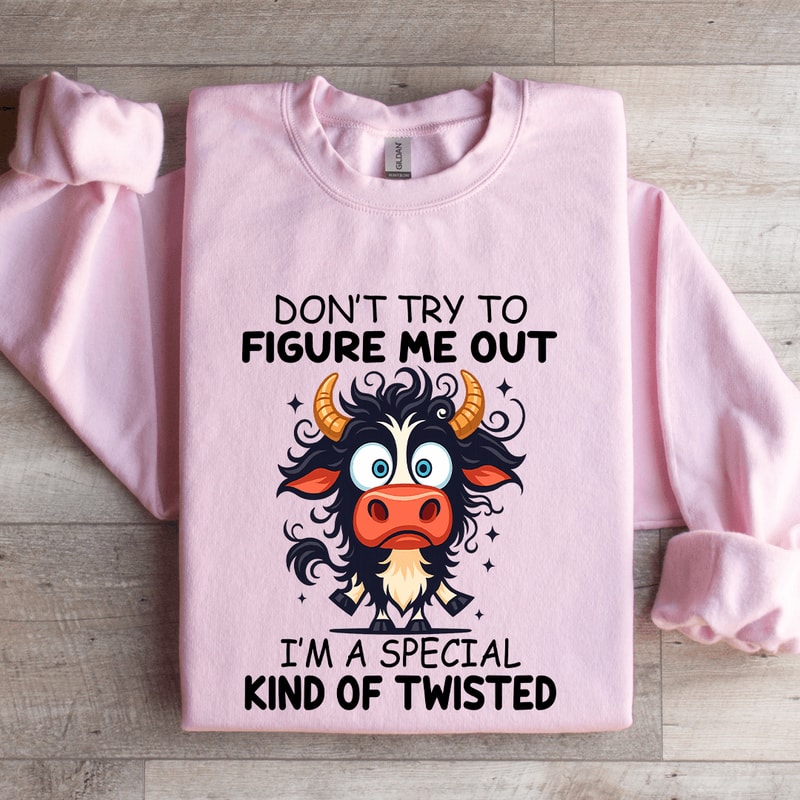 Dont Try To Figure Me Out Sweatshirt 3