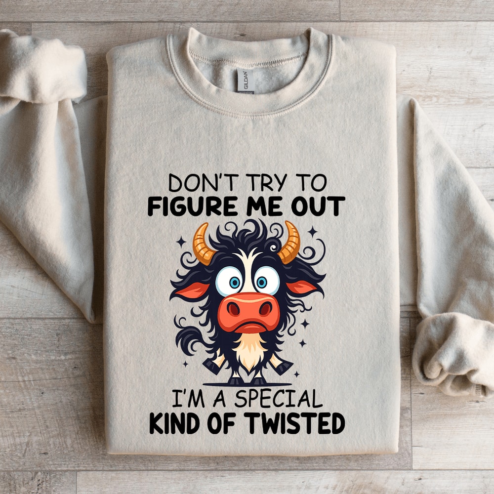 Dont Try To Figure Me Out Sweatshirt 4