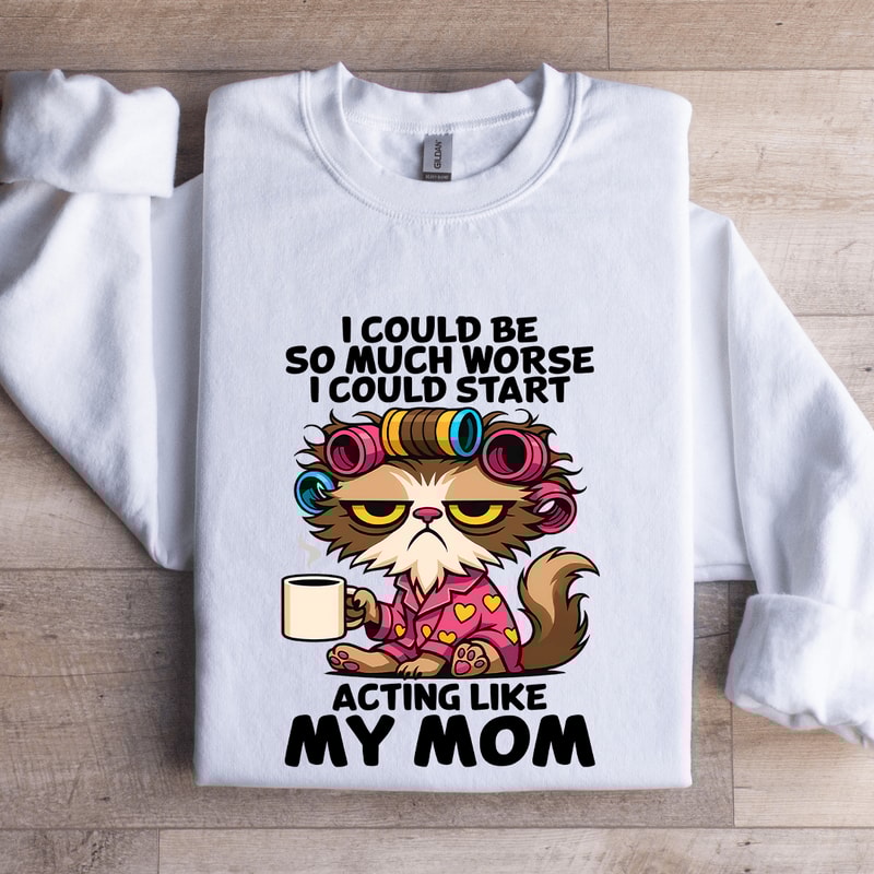 I Could Be So Much Worse Sweatshirt 1