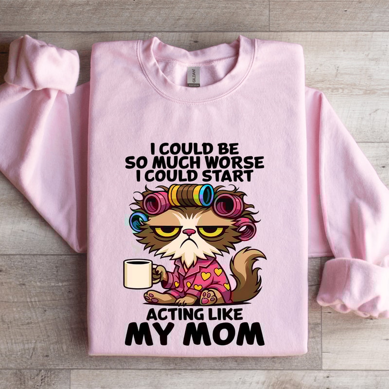 I Could Be So Much Worse Sweatshirt 0