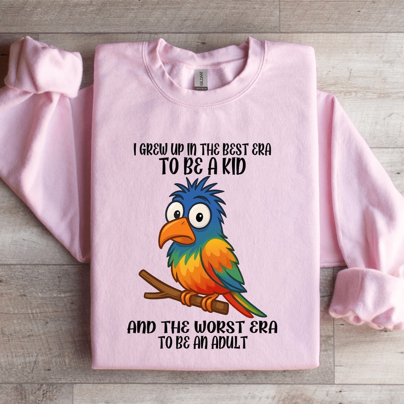 I Grew Up In The Best Era To Be A Kid Sweatshirt 3