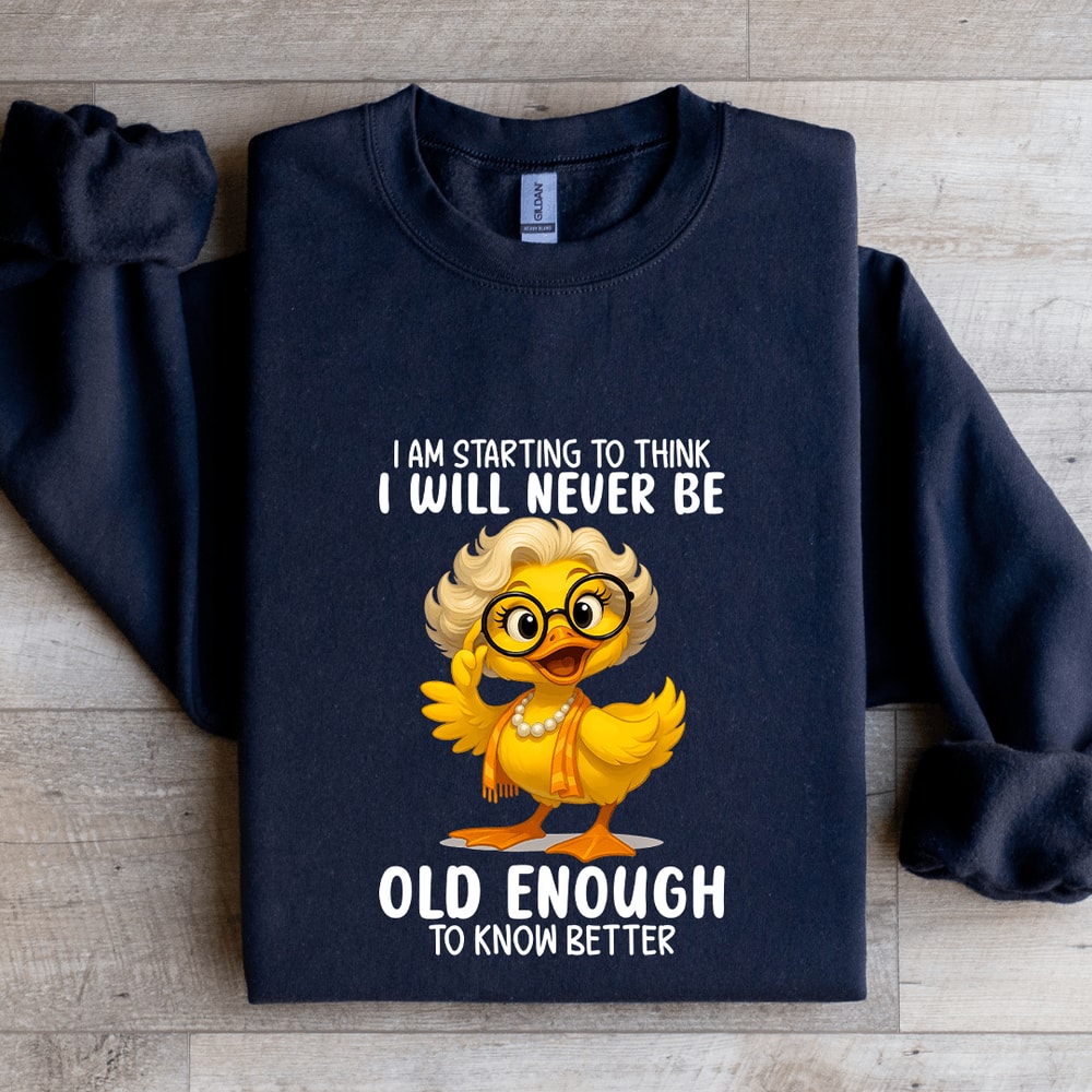 I Am Starting To Think Sweatshirt 2