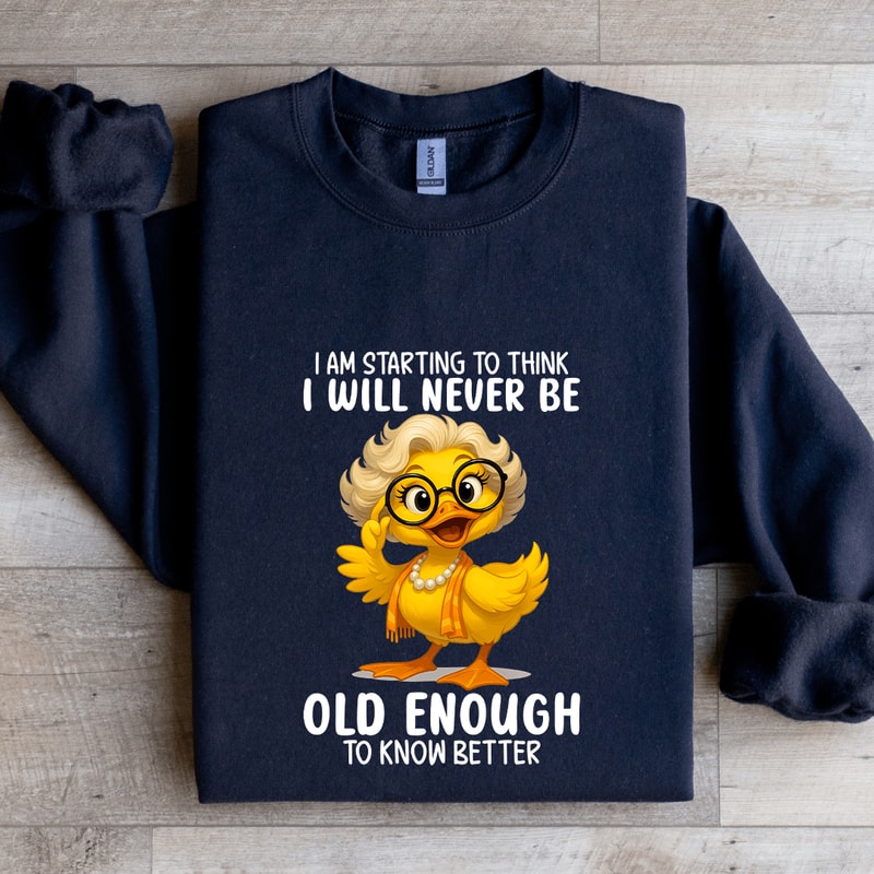 I Am Starting To Think Sweatshirt 2