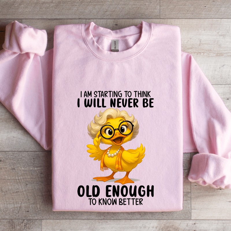 I Am Starting To Think Sweatshirt 4