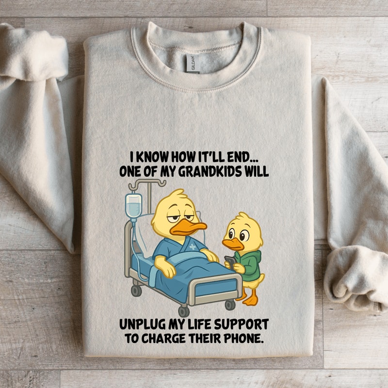 I Know How Itll End One Of My Grandkid Sweatshirt 4