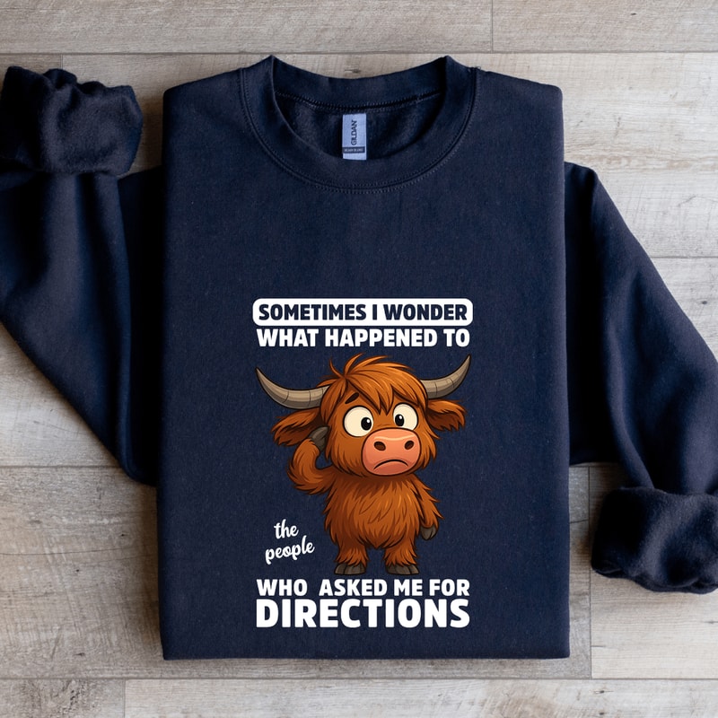 Sometimes I Wonder What Happened To The People Sweatshirt 1