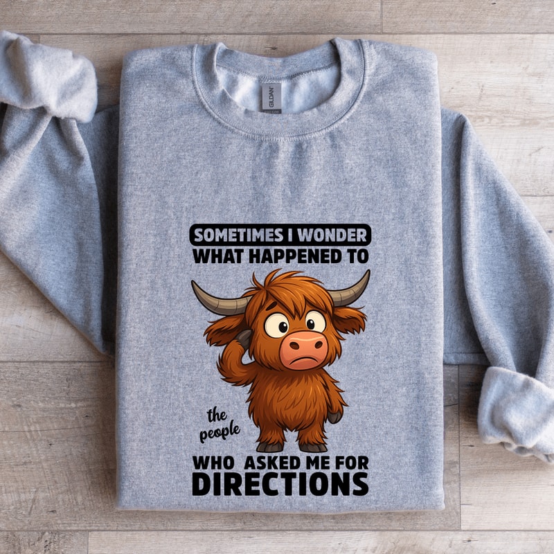 Sometimes I Wonder What Happened To The People Sweatshirt 2