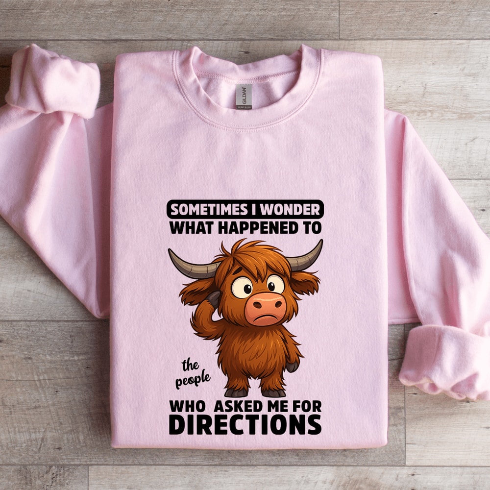 Sometimes I Wonder What Happened To The People Sweatshirt 3