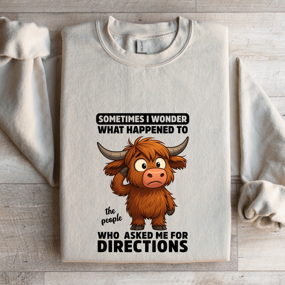 Sometimes I Wonder What Happened To The People Sweatshirt 4