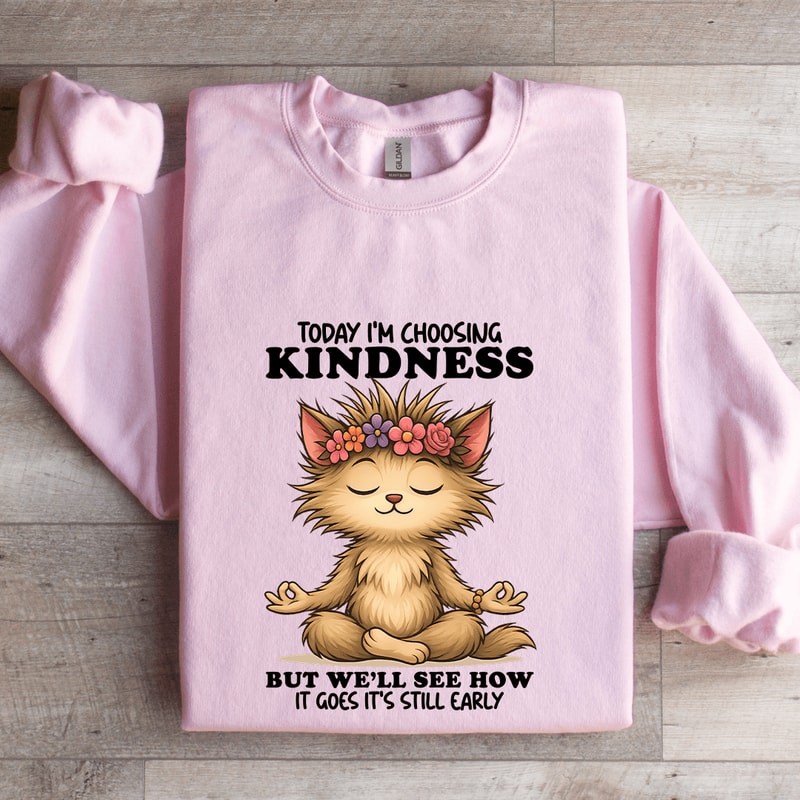 Today Im Choosing Kindness Sweatshirt 3