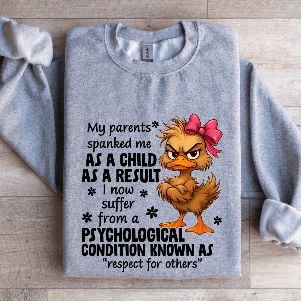 My Parents Spanked Me As A Child Sweatshirt 2