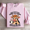 Never Underestimate Cranky Old Women Sweatshirt 3