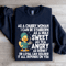 As A Chubby Woman I Can Be Stubborn Sweatshirt 1