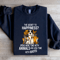 The Secret To Happiness Spend More Time With Animals Sweatshirt 1
