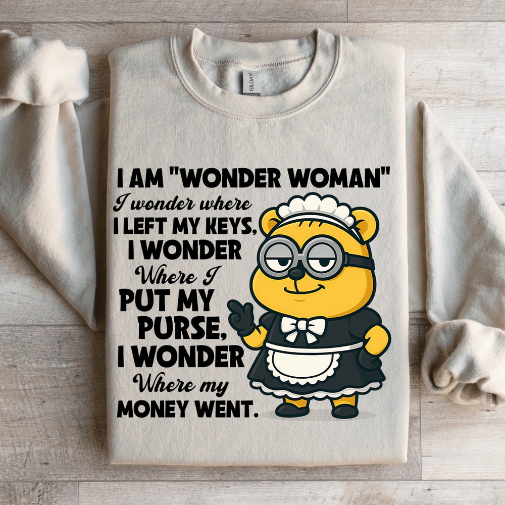 I Am Wonder Woman Sweatshirt 4