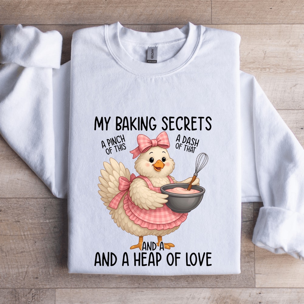 My Baking Secrets A Pinch Of This A Dash Of That Sweatshirt 1